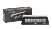 DGT 1001 Black - Schachuhr für Schulen und Vereine