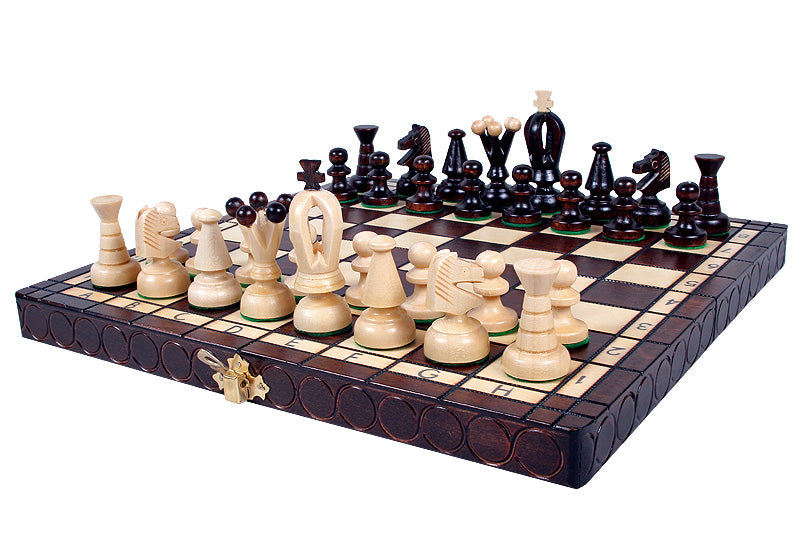 KLEINES KÖNIGLICHES SCHACH (30x30cm) - KLEINES KÖNIGLICHES SCHACH (30x30cm)