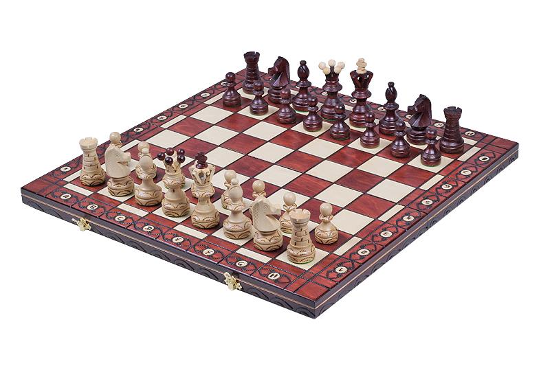 Luxus Schachspiel aus Holz AMBASSADOR New Line - Luxus Schachspiel aus Holz AMBASSADOR New Line