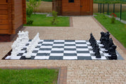 Kunststoff-Figuren für Freiluft-/Gartenschach (Königshöhe 74 cm)