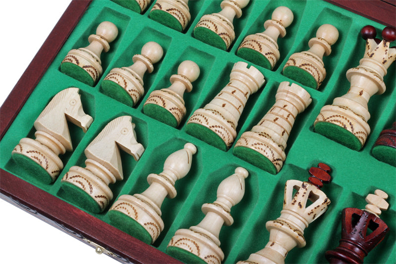 Luxus Schachspiel aus Holz AMBASSADOR New Line - Luxus Schachspiel aus Holz AMBASSADOR New Line