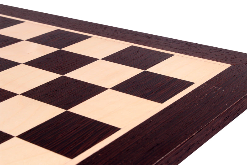 Schachbrett Nr. 4+ (ohne Beschreibung) Wenge/Jawor (Intarsien) - Schachbrett Nr. 4+ (ohne Beschreibung) Wenge/Jawor (Intarsien)