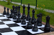 Kunststoff-Figuren für Freiluft-/Gartenschach (Königshöhe 90 cm)