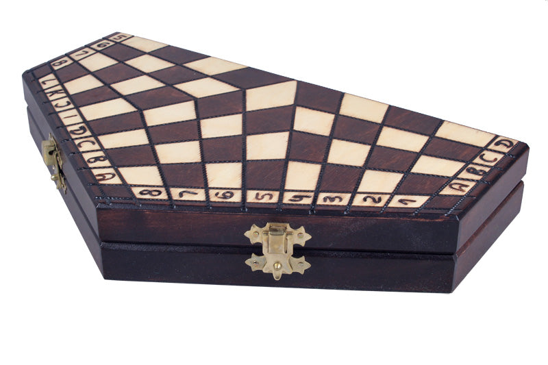 Szachy dla trzech graczy 32x32mm rodzinne - Szachy dla trzech graczy 32x32mm rodzinne