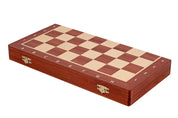 Turnierschach-Set Nr. 5 Intarsienarbeit (48x48cm) PROFESSIONAL Schachspiel