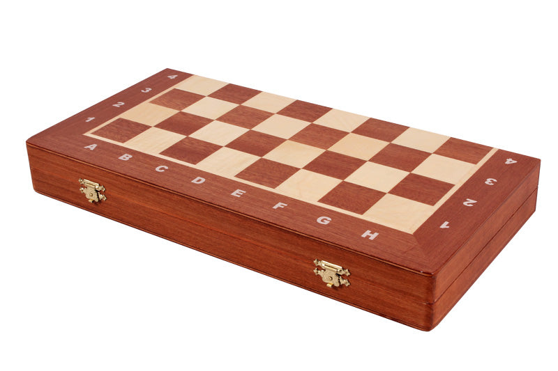 Tournament Chess No. 4 (42x42cm) ein wunderschönes Set von geschnitzten Holzschachfiguren - als Geschenk für Kinder und Erwachsene - Tournament Chess No. 4 (42x42cm) ein wunderschönes Set von geschnitzten Holzschachfiguren - als Geschenk für Kinder und Erwachsene