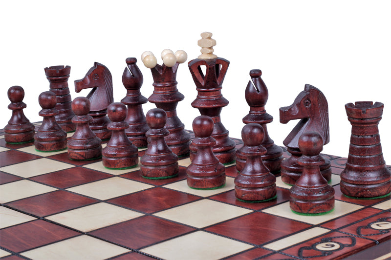 Luxus Schachspiel aus Holz AMBASSADOR New Line - Luxus Schachspiel aus Holz AMBASSADOR New Line
