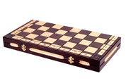 Großes Holzschachspiel GALANT 58 x 58 cm