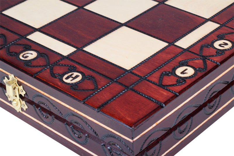 Luxus Schachspiel aus Holz AMBASSADOR New Line - Luxus Schachspiel aus Holz AMBASSADOR New Line