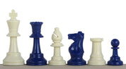 Blaue Schachfiguren Nr. 6