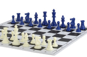 Blaue Schachfiguren Nr. 6