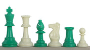 Grüne Schachfiguren Nr. 6
