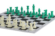 Grüne Schachfiguren Nr. 6