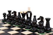 KLEINES KÖNIGLICHES SCHACH (30x30cm) schwarz