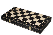 AMBASSADOR Schachfiguren New Line (55x55cm) Farbe schwarz
