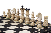 AMBASSADOR Schachfiguren New Line (55x55cm) Farbe schwarz