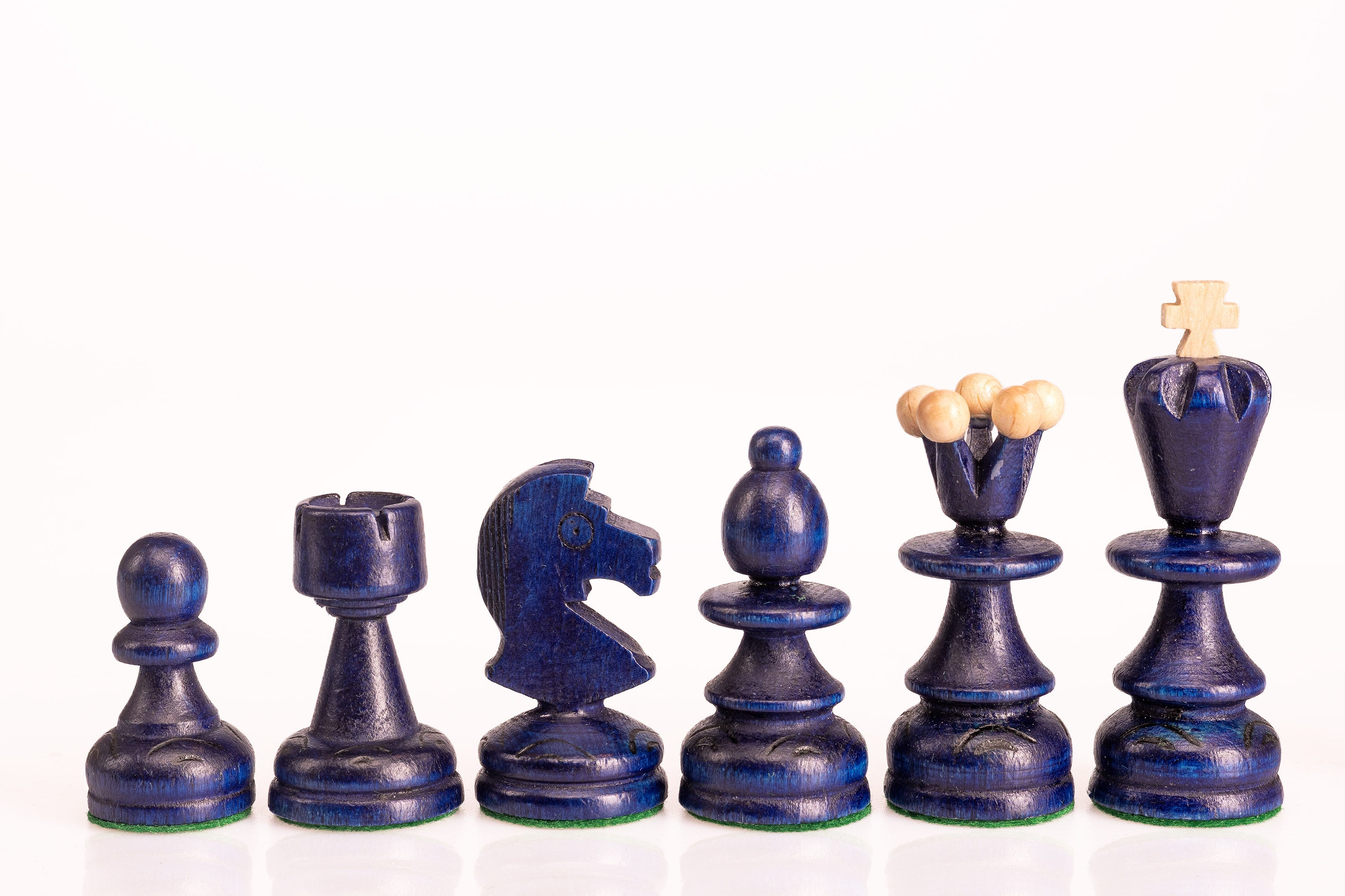 Schach „KLEINE PERLE“ blau - Schach „KLEINE PERLE“ blau