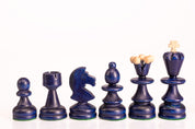 Schach „KLEINE PERLE“ blau