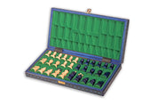 Schach „KLEINE PERLE“ blau