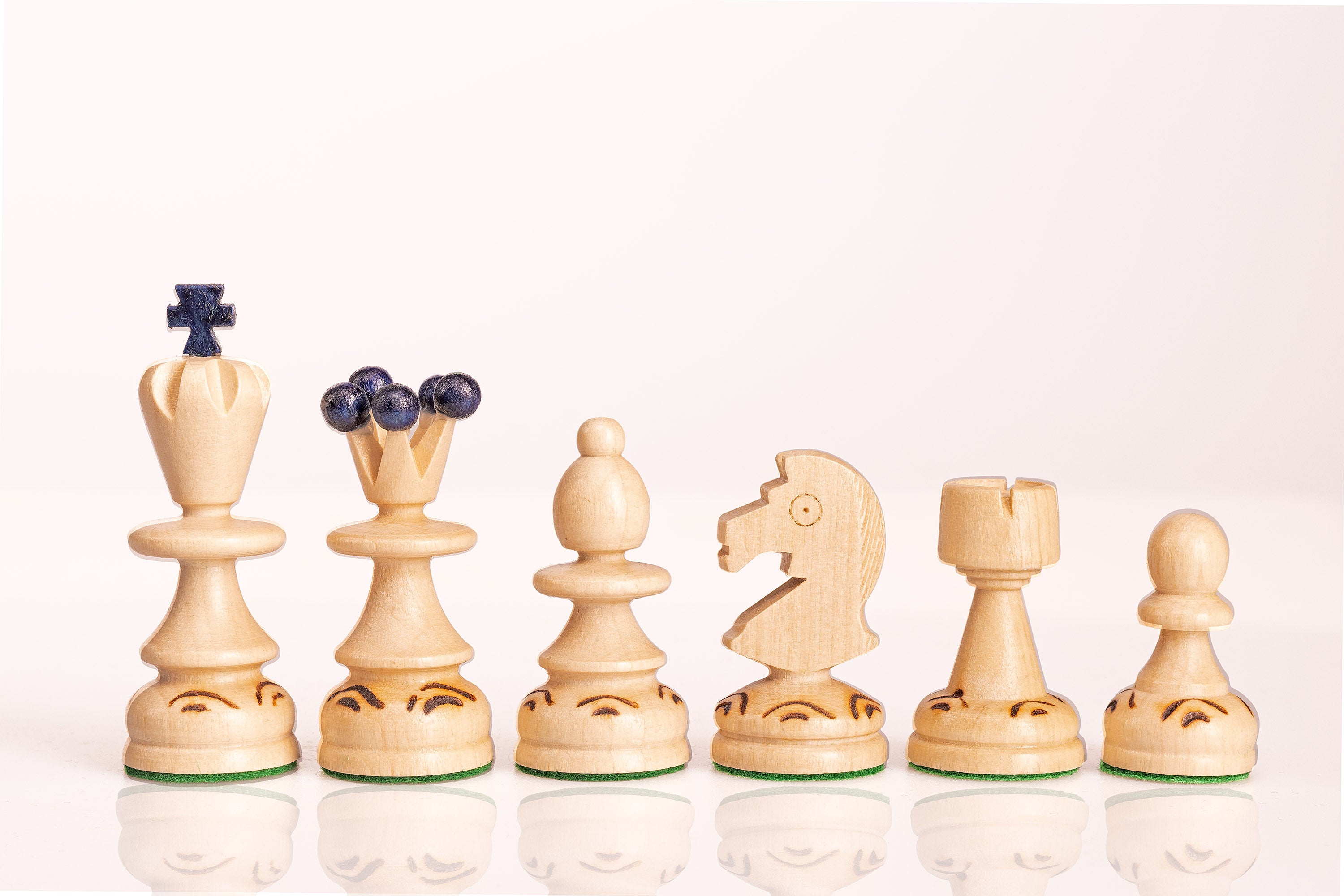 Schach „KLEINE PERLE“ blau - Schach „KLEINE PERLE“ blau