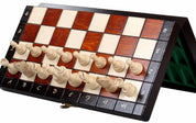 Magnetisches Holzschach Lux 28 × 28 cm - Reiseschachspiel