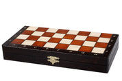 Magnetisches Holzschach Lux 28 × 28 cm - Reiseschachspiel