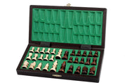 Magnetisches Holzschach Lux 28 × 28 cm - Reiseschachspiel