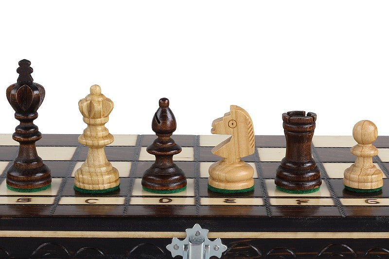 SCHACH + KLEINE DAME (KIRSCHE) - SCHACH + KLEINE DAME (KIRSCHE)
