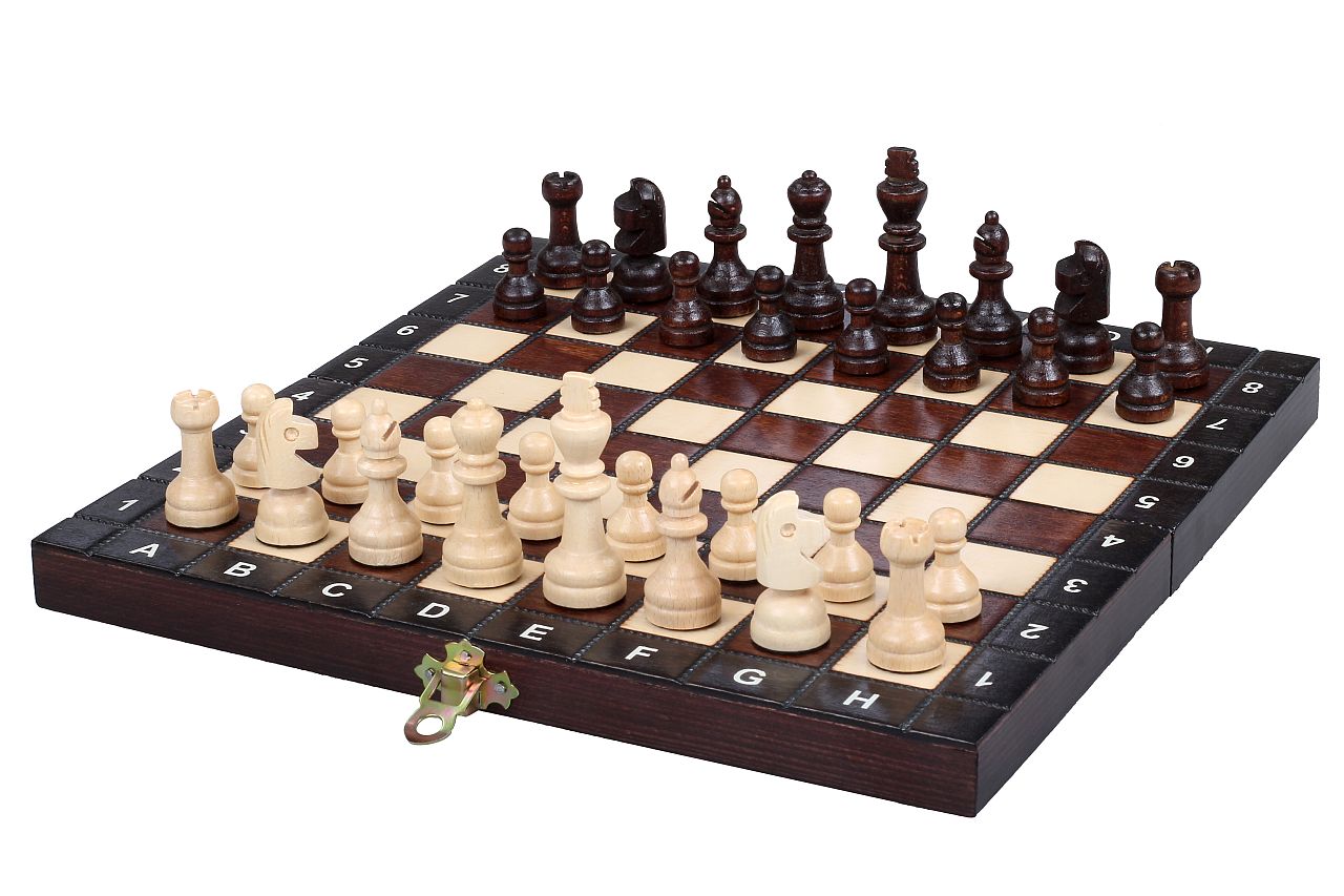 TABLE SCHOOL Chess (28x28cm) - nicht nur für Kinder - TABLE SCHOOL Chess (28x28cm) - nicht nur für Kinder