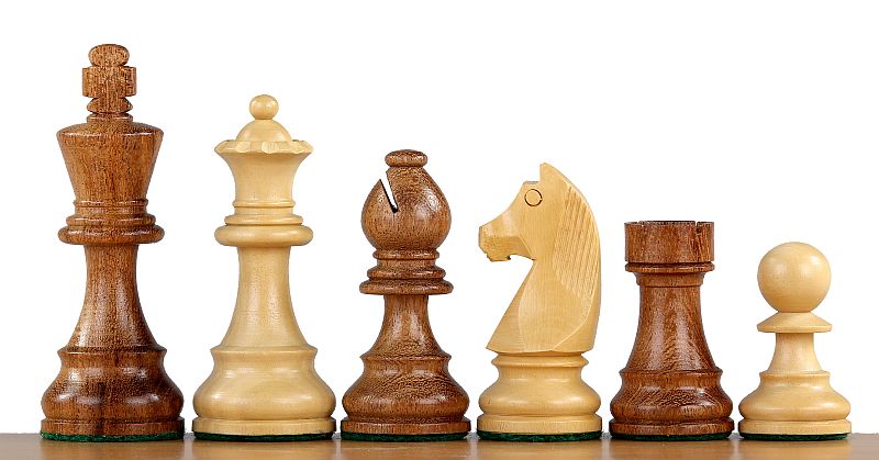 German Knight Chess Figures Indian Acacia/Buckthorn 3.75 inch Carved Wooden - German Knight Chess Figures Indian Acacia/Buckthorn 3.75 inch Carved Wooden