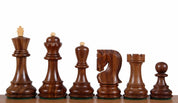 Zagreb Chess Figures Indian Acacia/Buckthorn 3.5