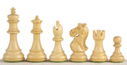 King's Bridal Ebony Chess Figures 3.75 Carved Wooden