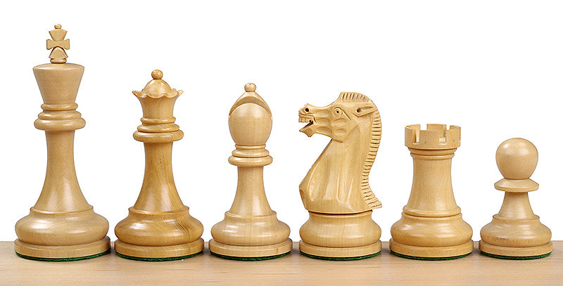Executive Schachfiguren 3,5 Zoll geschnitzt aus Holz - Executive Schachfiguren 3,5 Zoll geschnitzt aus Holz