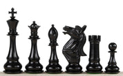 NAPOLEON SCHACHFIGUREN AUS EBENHOLZ 6 ZOLL