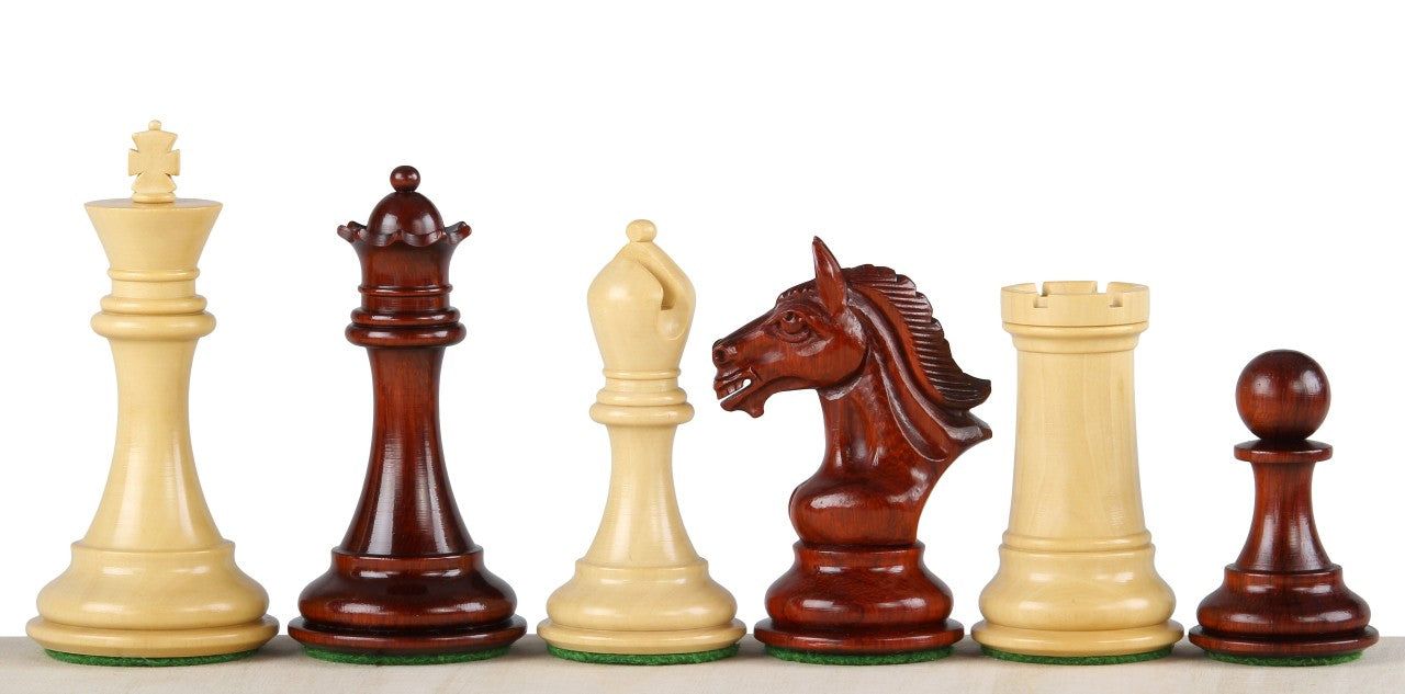 DERBY REDWOOD SCHACHFIGUREN 4 ZOLL - DERBY REDWOOD SCHACHFIGUREN 4 ZOLL