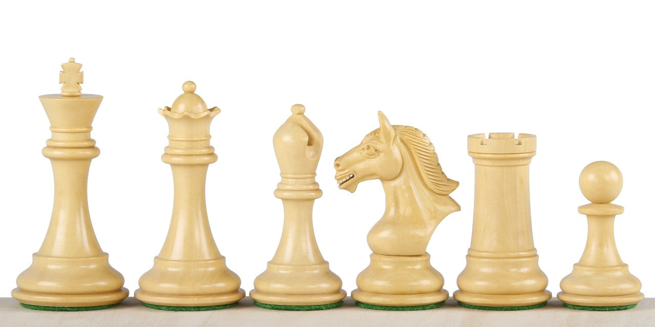 DERBY REDWOOD SCHACHFIGUREN 4 ZOLL - DERBY REDWOOD SCHACHFIGUREN 4 ZOLL