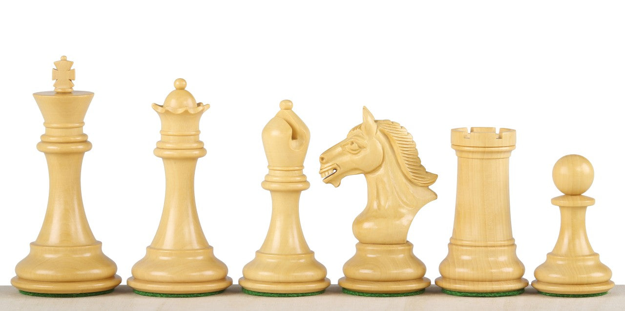 SCHACHFIGUREN DERBY AKAZIE 4 ZOLL - SCHACHFIGUREN DERBY AKAZIE 4 ZOLL