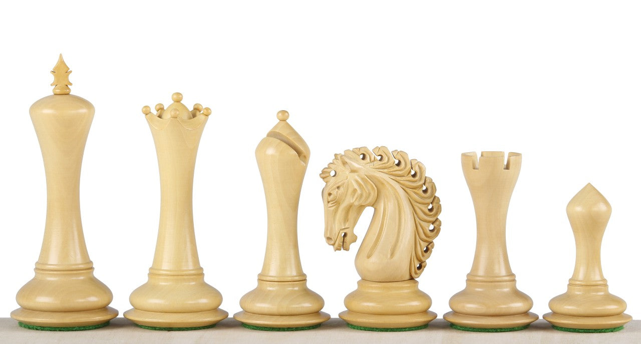 Empire Ebenholz Schachfiguren 4,25 Zoll - Empire Ebenholz Schachfiguren 4,25 Zoll