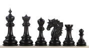 Dubliner Montgoy Ebenholz Schachfiguren 5 Zoll