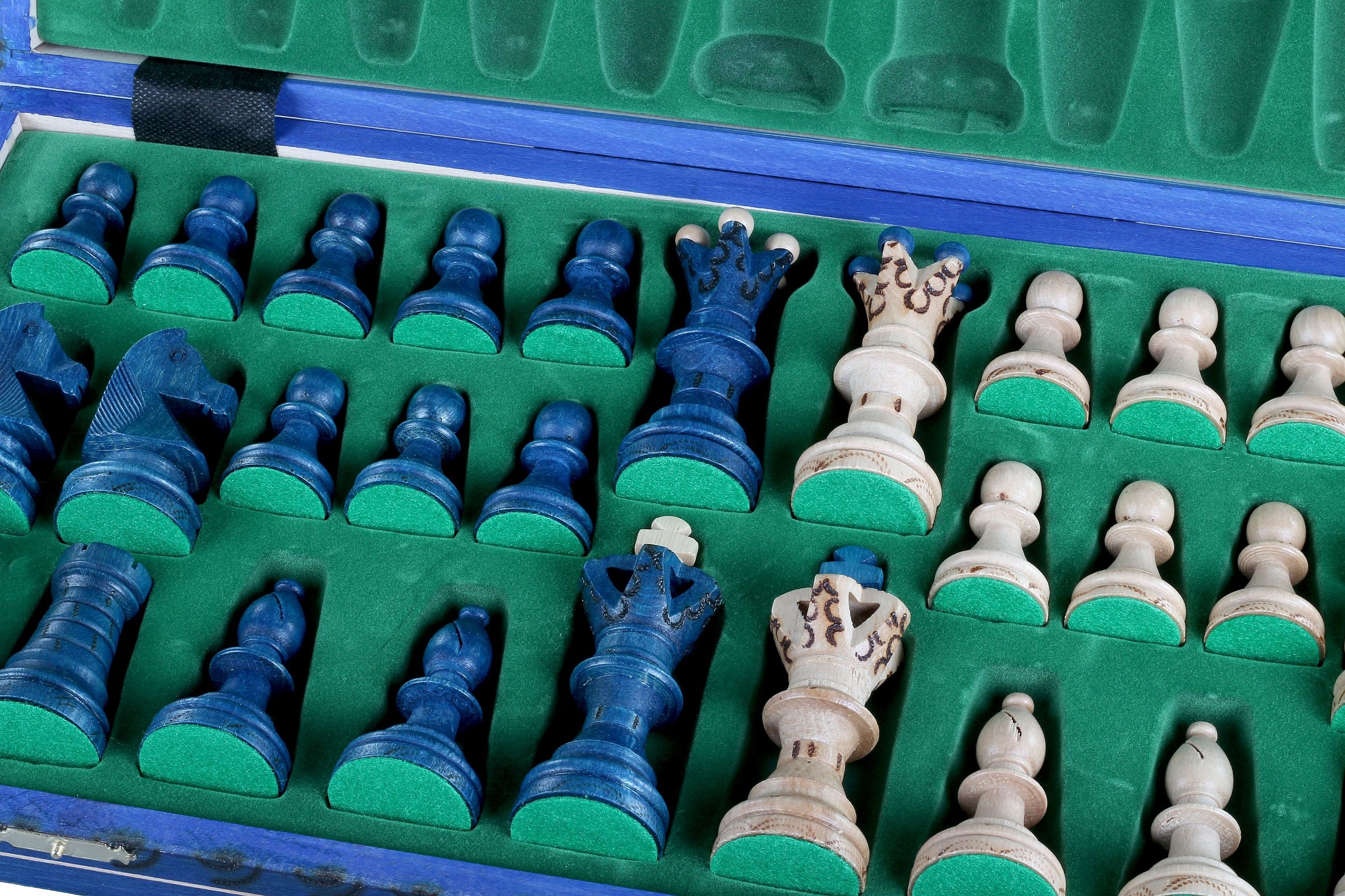 AMBASSADOR chess New Line blau - AMBASSADOR chess New Line blau