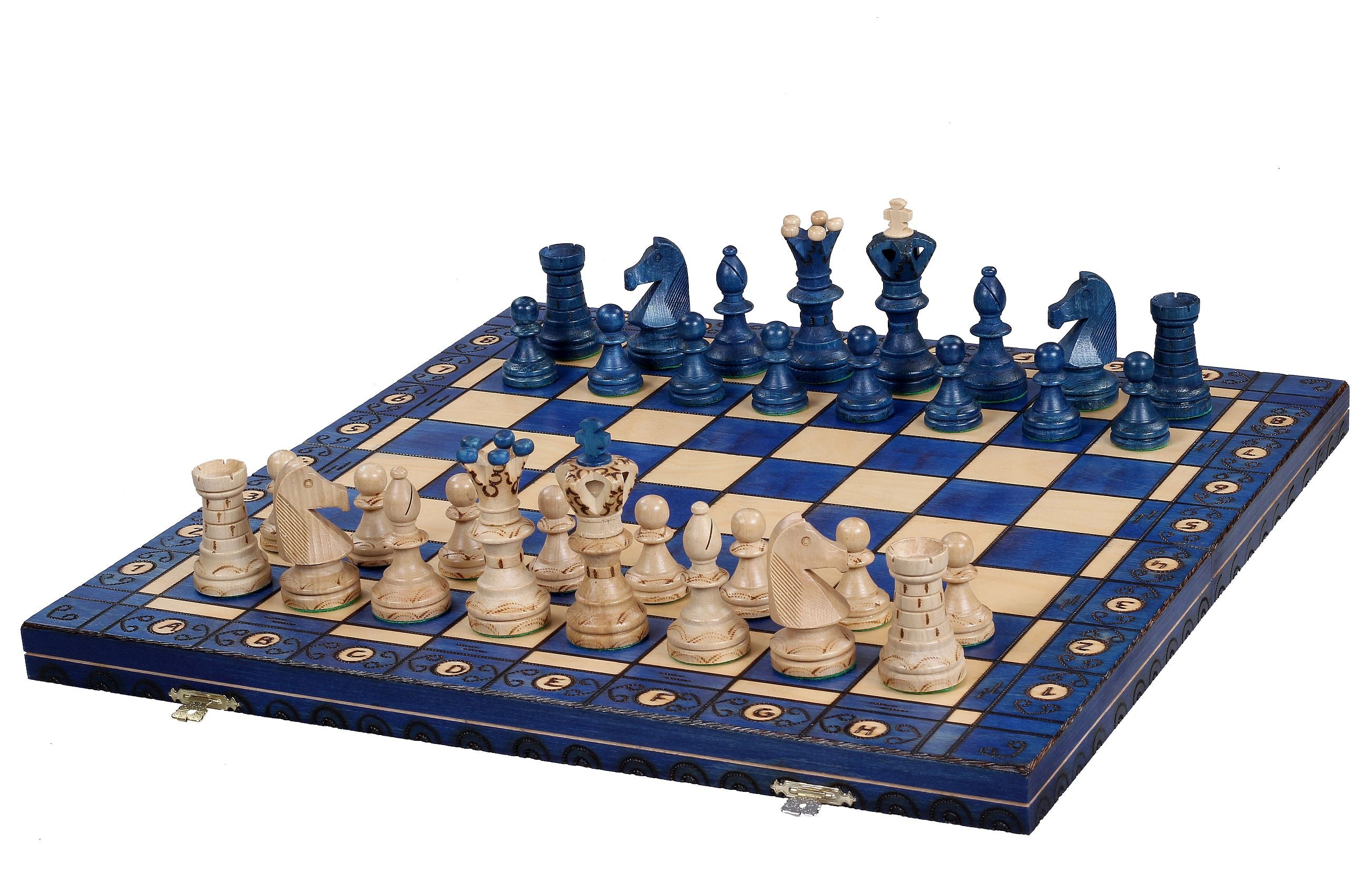 AMBASSADOR chess New Line blau - AMBASSADOR chess New Line blau