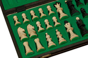 Holzschachspiel Consul Schwarz (48x48cm)
