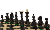 Holzschachspiel Consul Schwarz (48x48cm)