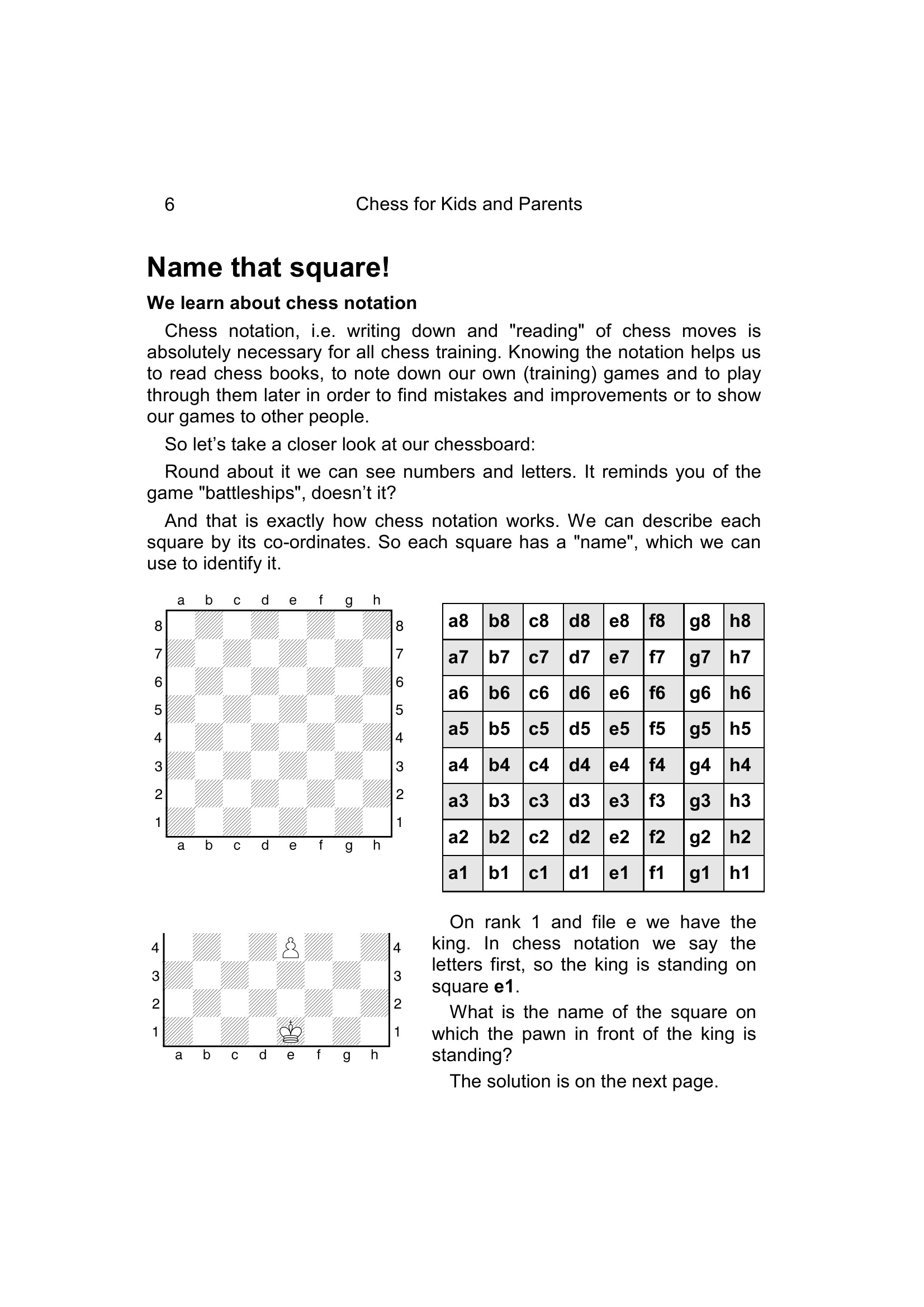 Chess for Kids and Parents - Chess for Kids and Parents