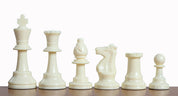 Staunton Chess Figures No.6, weiß/schwarz (König 96mm)