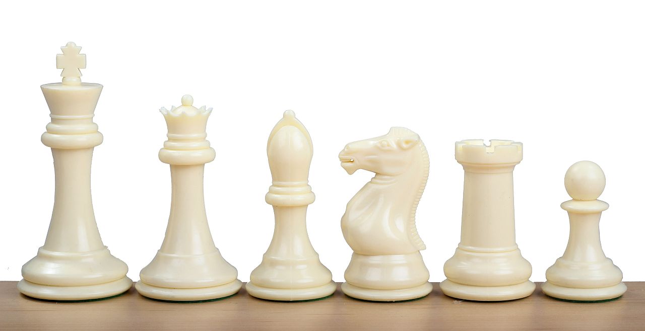 Exklusive Staunton Schachfiguren Nr. 7, weiß/schwarz, metallbeschwert (König 104 mm) - Exklusive Staunton Schachfiguren Nr. 7, weiß/schwarz, metallbeschwert (König 104 mm)