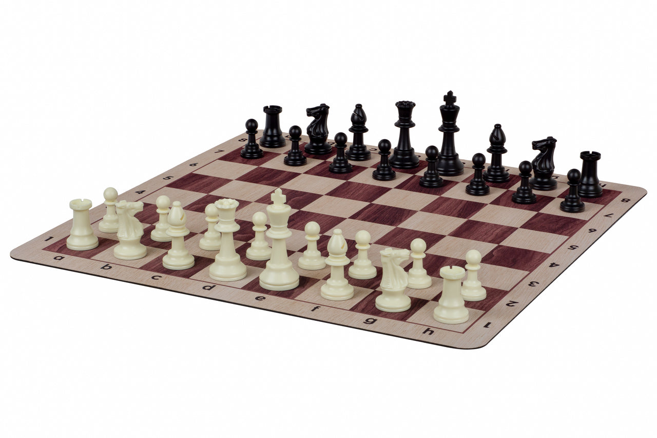 Aufrollbares Schachbrett Nr. 6 (51 cm), Anti-Rutsch-Boden LIGHT - Aufrollbares Schachbrett Nr. 6 (51 cm), Anti-Rutsch-Boden LIGHT