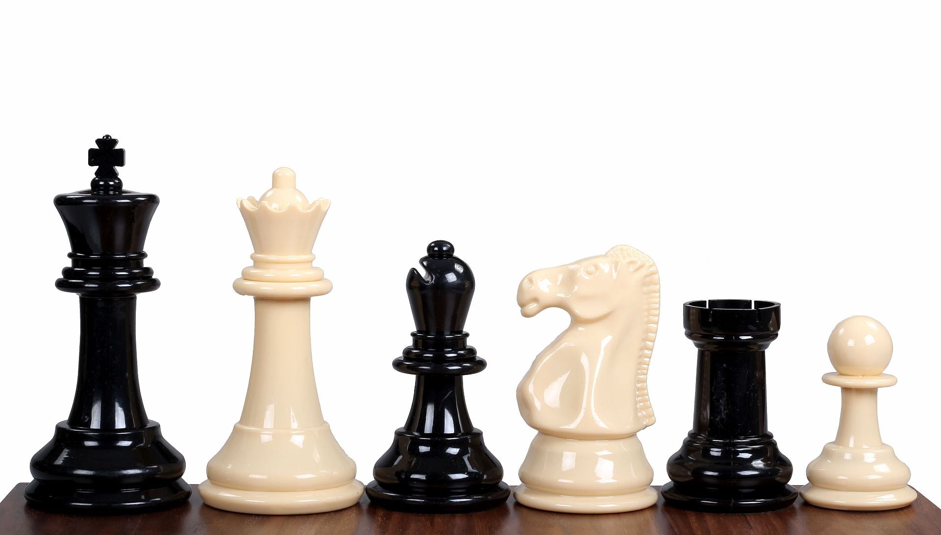 Kleines Schach- und Damespiel für draußen / Garten (König 20 cm) - Figuren + Schachfiguren + Schachbrett - Kleines Schach- und Damespiel für draußen / Garten (König 20 cm) - Figuren + Schachfiguren + Schachbrett