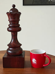 Schachpokal aus Holz - Black Hetman
