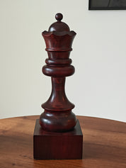 Schachpokal aus Holz - Black Hetman